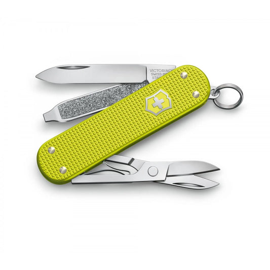 Victorinox Classic SD Alox Limited Edition 2023 Electric Yellow Multitool 0.6221.L23